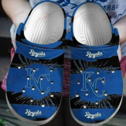 Kansas City Royals Crocs Crocband Clog Comfortable Water Shoes - AOP Clog