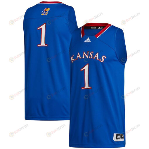 Kansas Jayhawks 1 Swingman Men Jersey - Royal