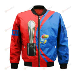 Kansas Jayhawks Bomber Jacket 3D Printed 2022 National Champions Legendary