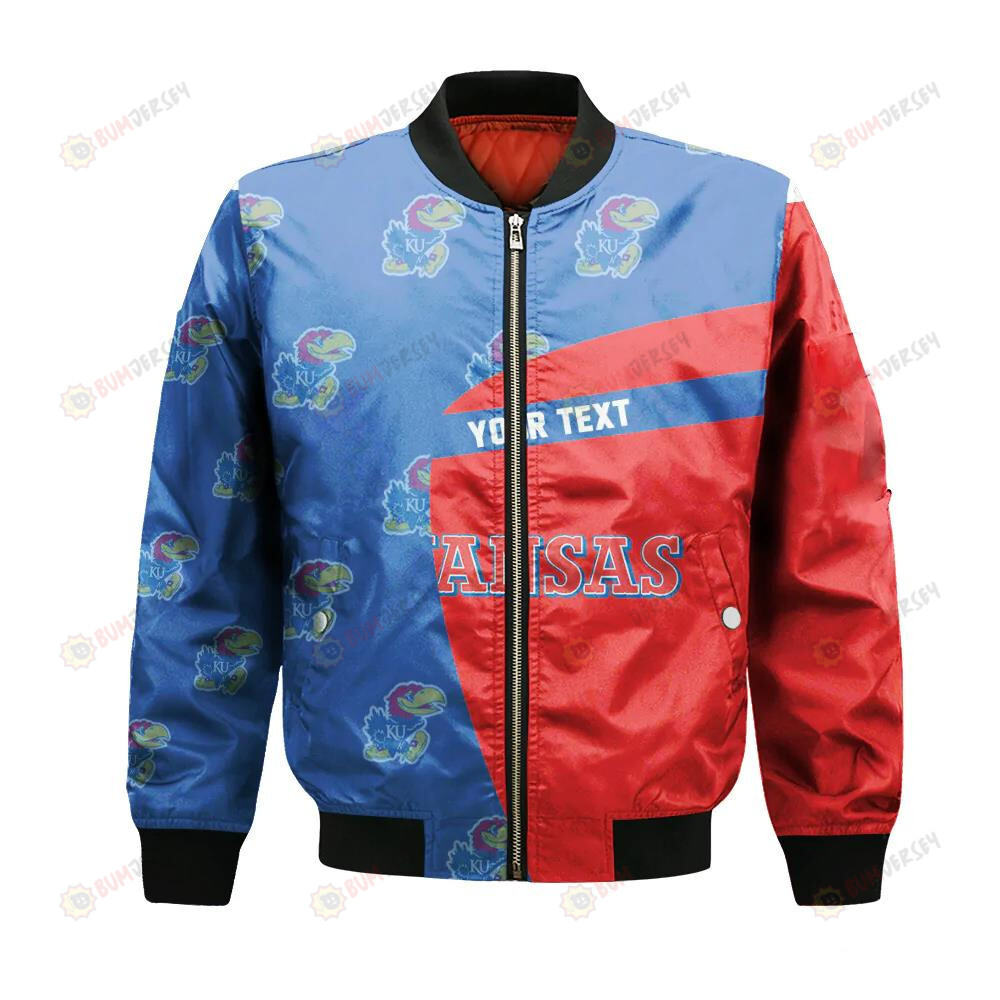 Kansas Jayhawks Bomber Jacket 3D Printed Special Style