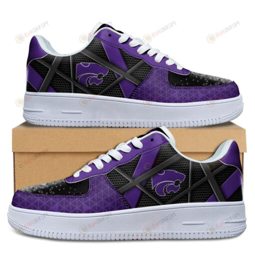 Kansas State Wildcats Team Logo Pattern Air Force 1 Printed