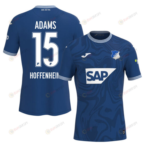 Kasim Adams 15 TSG 1899 Hoffenheim 2023-24 Home Men Jersey - Blue