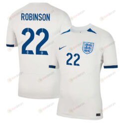 Katie Robinson 22 England Women's National Team 2023-24 World Cup Home Men Jersey