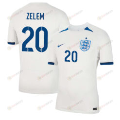 Katie Zelem 20 England 1 Star Women's National Team 2023-24 World Cup Home Men Jersey