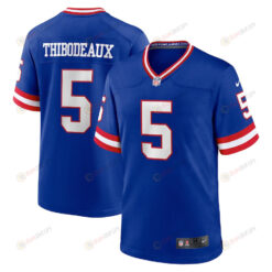 Kayvon Thibodeaux 5 New York Giants Classic Player Game Jersey - Royal