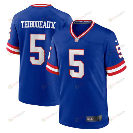 Kayvon Thibodeaux 5 New York Giants Classic Player Game Jersey - Royal