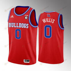 Keaston Willis 0 Louisiana Tech Bulldogs Red Jersey College Basketball Alternate