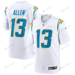 Keenan Allen 13 Los Angeles Chargers Game Jersey - White