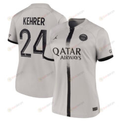 Kehrer 24 Paris Saint-Germain Women 2022/23 Away Jersey - Black