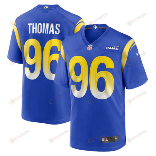 Keir Thomas Los Angeles Rams Game Player Jersey - Royal