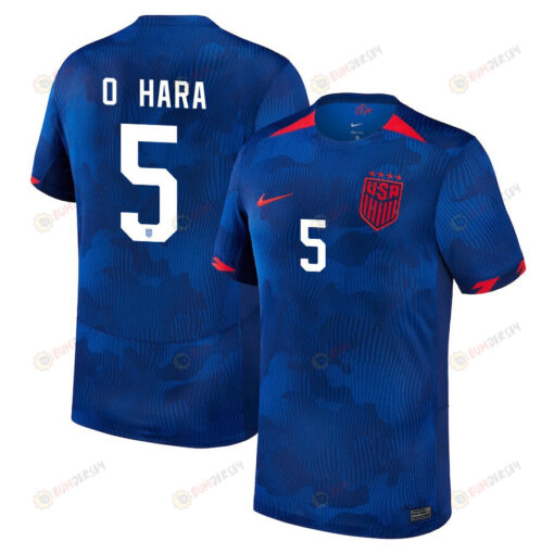 Kelley O Hara 5 USA Women's National Team 2023-24 World Cup Away Men Jersey