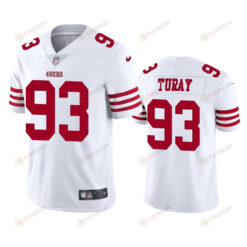 Kemoko Turay San Francisco 49ers 93 White Vapor Limited Jersey