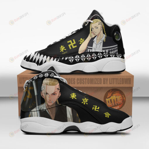 Ken Ryuguji Shoes Tokyo Revengers Anime Air Jordan 13 Shoes Sneakers