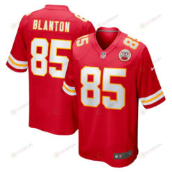 Kendall Blanton Kansas City Chiefs Game Player Jersey - Red