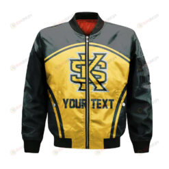 Kennesaw State Owls Bomber Jacket 3D Printed Curve Style Sport