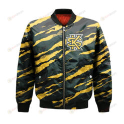 Kennesaw State Owls Bomber Jacket 3D Printed Sport Style Team Logo Pattern