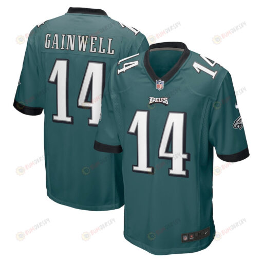 Kenneth Gainwell 14 Philadelphia Eagles Game Jersey - Midnight Green