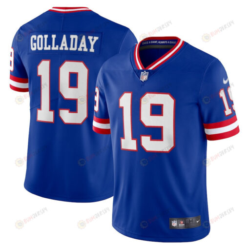 Kenny Golladay 19 New York Giants Classic Vapor Limited Player Jersey - Royal