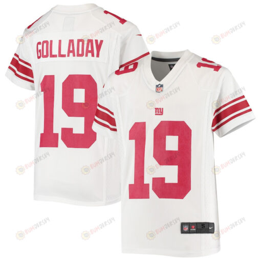 Kenny Golladay 19 New York Giants Youth Jersey - White