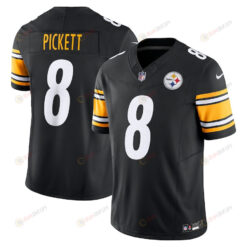 Kenny Pickett 8 Pittsburgh Steelers Vapor F.U.S.E. Limited Jersey - Black