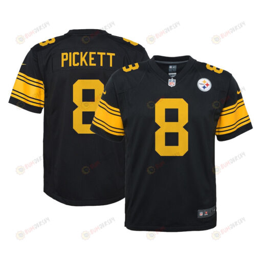 Kenny Pickett Pittsburgh Steelers Youth Jersey - Black