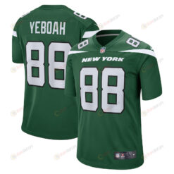 Kenny Yeboah New York Jets Game Player Jersey - Gotham Green