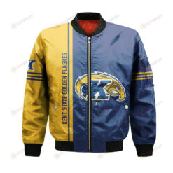 Kent State Golden Flashes Bomber Jacket 3D Printed Half Style