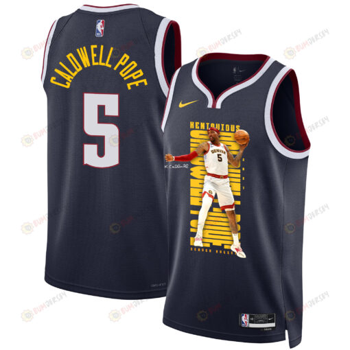 Kentavious Caldwell-Pope 5 Denver Nuggets Scoring Flair 2023 Champions Swingman Jersey - Black