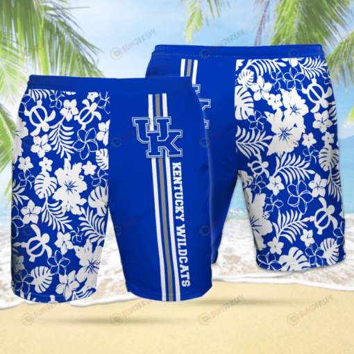 Kentucky Wildcats Basketball Team Hawaiian Shorts Summer Shorts Men Shorts - Print Shorts