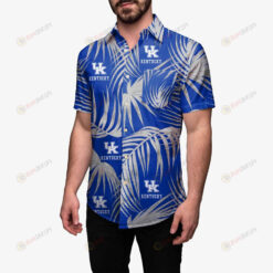 Kentucky Wildcats Curved Hawaiian Shirt Shorts Beach Short Sleeve