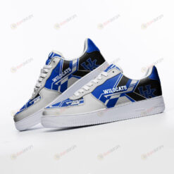 Kentucky Wildcats Logo Pattern Air Force 1 Printed In Blue