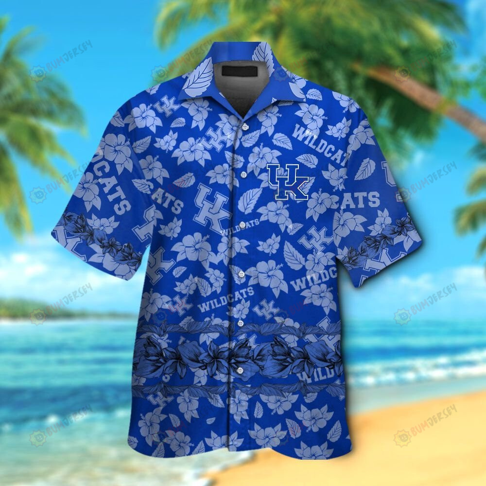 Kentucky Wildcats Men Women Aloha 3D Printed Hawaiian Shirt