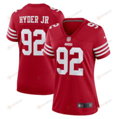 Kerry Hyder Jr. San Francisco 49ers Women's Game Player Jersey - Scarlet