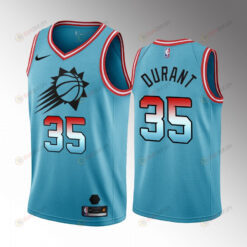 Keven Durant 35 Phoenix Suns 2022-23 City Edition Blue Men Jersey