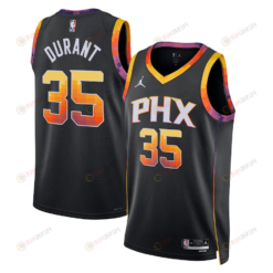 Kevin Durant 35 Phoenix Suns 2022/23 Statement Edition Swingman Jersey - Black