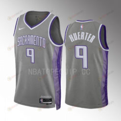 Kevin Huerter 9 2022-23 Sacramento Kings Grey City Edition Jersey Swingman