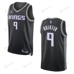 Kevin Huerter 9 Sacramento Kings 2022-23 Statement Edition Black Men Jersey