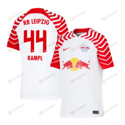 Kevin Kampl 44 RB Leipzig 2023/24 Home YOUTH Jersey - White/Red