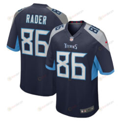 Kevin Rader Tennessee Titans Game Player Jersey - Navy