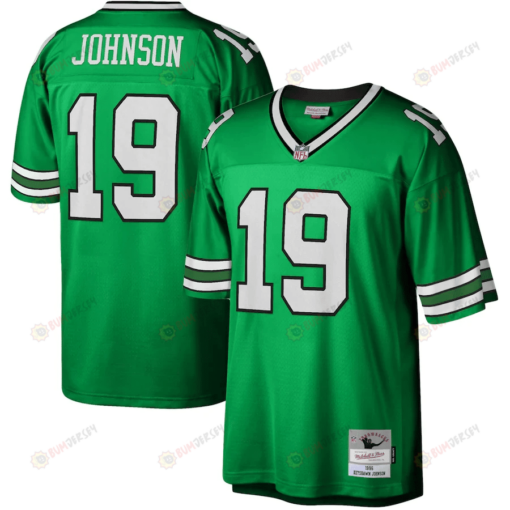 Keyshawn Johnson 19 New York Jets Mitchell & Ness 1996 Legacy Jersey - Kelly Green