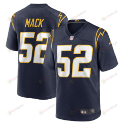 Khalil Mack 52 Los Angeles Chargers Alternate Game Jersey - Navy