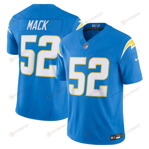 Khalil Mack 52 Los Angeles Chargers Vapor F.U.S.E. Limited Jersey - Powder Blue