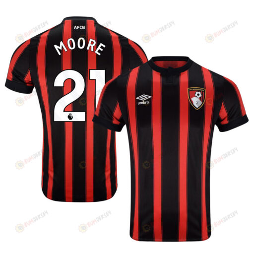 Kieffer Moore 21 AFC Bournemouth 2023-24 Premier League Home Men Jersey - Red