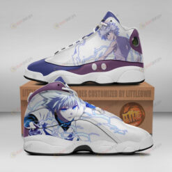 Killua Zoldyck Shoes Hunter X Hunter Anime Air Jordan 13 Shoes Sneakers