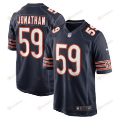 Kingsley Jonathan Chicago Bears Game Player Jersey - Navy