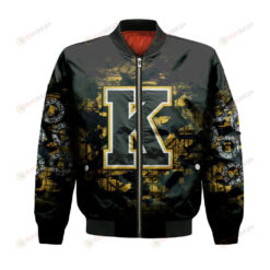 Kingston Frontenacs Bomber Jacket 3D Printed Camouflage Vintage