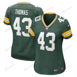 Kiondre Thomas Green Bay Packers Women's Game Player Jersey - Green