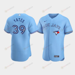 Kirby Yates 39 Toronto Blue Jays Light Blue Alternate Jersey Jersey
