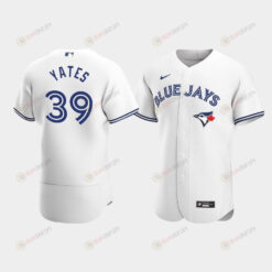 Kirby Yates 39 Toronto Blue Jays White Home Jersey Jersey