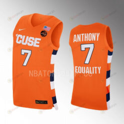 Kiyan Anthony 7 Syracuse Orange Jersey College Basketball Class Of 2025